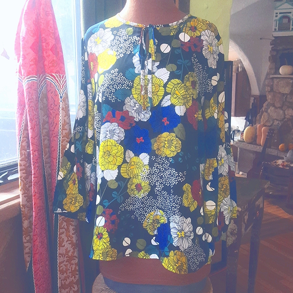 Floral blouse